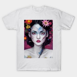 Flower punked Snowwhite T-Shirt